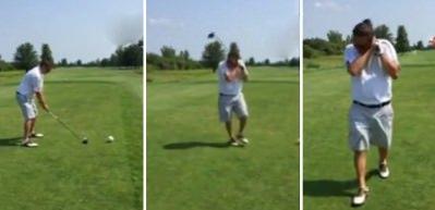  Golf&ccedil;&uuml;den &ouml;l&uuml;m vuruşu