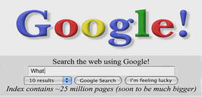 Google 20 yaşında
