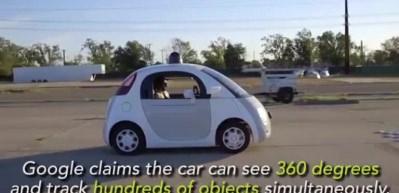 Google'ın s&uuml;r&uuml;c&uuml;s&uuml;z otomobili tanıtıldı