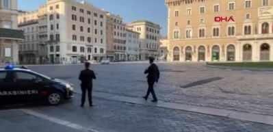 Roma'nın sessizliği b&ouml;yle g&ouml;r&uuml;nt&uuml;ledi
