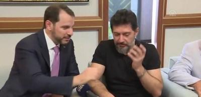 Hakan Atilla Cumhurbaşkanı Erdoğan ile konuştu!