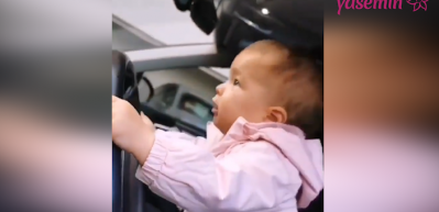 Hakan Hatipoğlu'nun kızı Lila fenomen şarkıya kendini kaptırdı!