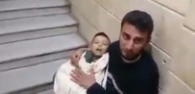Halepli babanın g&ouml;zyaşlarına boğan yemini!