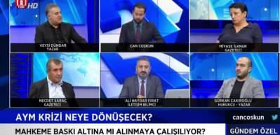 Halk TV'de Veysi D&uuml;ndar'dan T&uuml;rk Silahlı Kuvvetleri hakkında skandal ifadeler