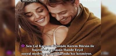 Hande Er&ccedil;el sosyal medyada rekora koşuyor!