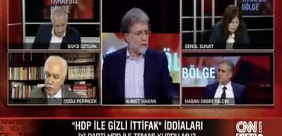 Hasan Basri Yalçın'ın sözüyle stüdyo sessizliğe büründü