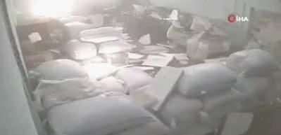 Havai fişek fabrikasındaki meydana gelen patlama anı kamerada
