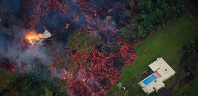 Hawaii'de &lsquo;Kilauea Yanardağı&rsquo; harekete ge&ccedil;ti