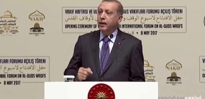 Herkes bu videoyu paylaşıyor! Başkan Erdoğan'dan tarihi Kud&uuml;s a&ccedil;ıklaması