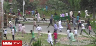 Hint polisi, d&uuml;nyanın g&ouml;z&uuml; &ouml;n&uuml;nde M&uuml;sl&uuml;manları taradı