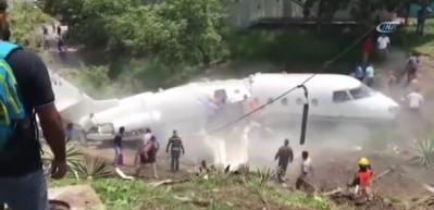 Honduras&rsquo;ta jet u&ccedil;ağı d&uuml;şt&uuml;: 6 yaralı