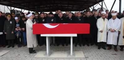 İdlib şehidi Uzman Onbaşı Recep Bekir, son yolculuğuna uğurlandı