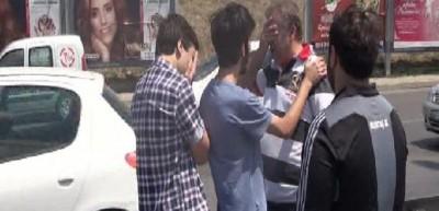 İki kardeş kaza yaptı, baba ecel terleri d&ouml;kt&uuml;