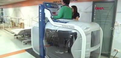 İki kez inme ge&ccedil;irdi şimdi merdiven &ccedil;ıkıyor