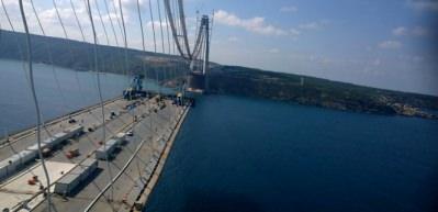İki yakanın birleşmesine 415 metre kaldı