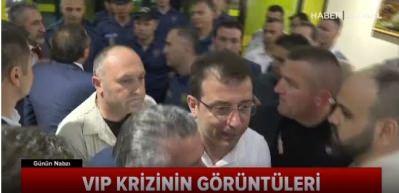İmamoğlu'nun Vali'ye k&uuml;f&uuml;r ettiği en net g&ouml;r&uuml;nt&uuml; ortaya &ccedil;ıktı!