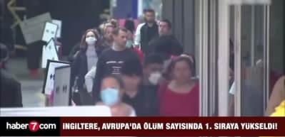 İngiltere, Avrupa'da &ouml;l&uuml;m sayısında 1. sıraya y&uuml;kseldi!