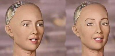 İnsana en &ccedil;ok benzeyen robot Sophia