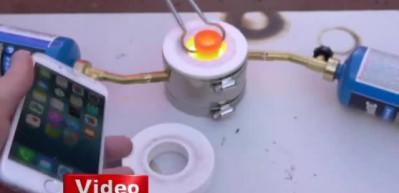 iPhone 6'ya bir garip test daha