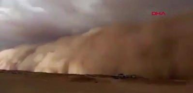 Irak'ta kum fırtınası: 5 &ouml;l&uuml;, 80 yaralı