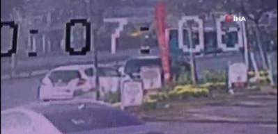 İş adamına suikast anı kamerada