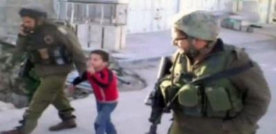İsrail askeri 6 yaşındaki &ccedil;ocuğu g&ouml;zaltına aldı