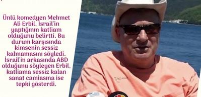 İsrail katliamına sessiz kalanlara Mehmet Ali Erbil'den sert s&ouml;zler: Sahte solcular