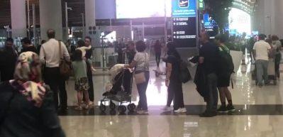 İstanbul Havalimanı'nda s&uuml;rpriz karşılama!