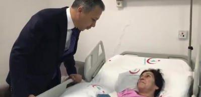 İstanbul Valisi Ali Yerlikaya, Leyla &Ccedil;etinkol&rsquo;u ziyaret etti