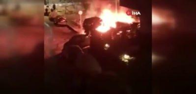 İstanbul’da korkutan patlama kamerada