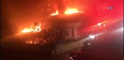İstanbul'da korkutan yangın!