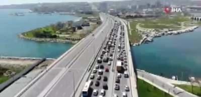 İstanbul&rsquo;da sokağa &ccedil;ıkma yasağı &ouml;ncesi dev denetim
