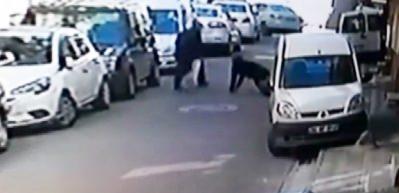 İstanbul&rsquo;da tacizci cinayeti kamerada