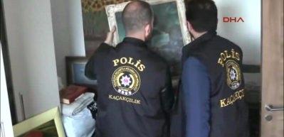 İstanbul'da tarihi eser operasyonu