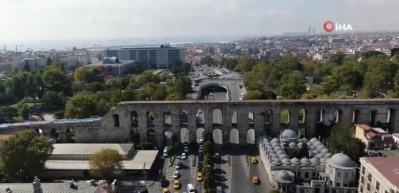 İstanbul'un g&ouml;beğinde tarihi buluntulara ulaşıldı