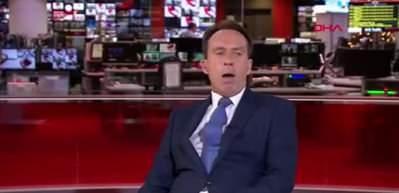 BBC spikeri canlı yayında esnerken yakalandı