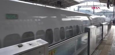 Japonya&rsquo;nın yeni nesil hızlı treni N700S g&ouml;r&uuml;c&uuml;ye &ccedil;ıktı