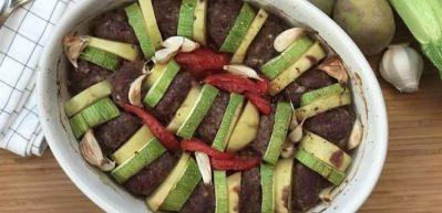 Kabaklı patatesli dizme k&ouml;fte tarifi