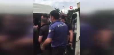  Ka&ccedil;ak hafriyat d&ouml;ken şahıslar, zabıta ekibini darp etti