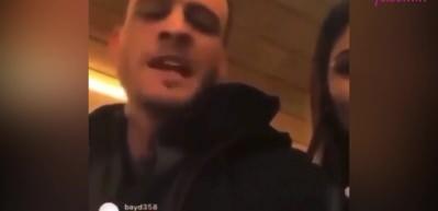 Kafelere gidenlere hakaret eden Kerem B&uuml;rsin lin&ccedil; yedi! 