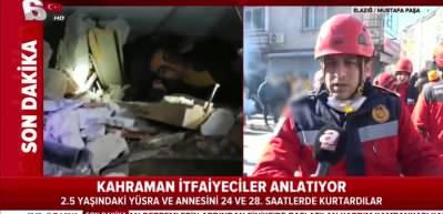 Kahraman itfaiyeci anlattı! Y&uuml;sra bebeğin kurtuluşunda y&uuml;rek yakan 'baba' ger&ccedil;eği