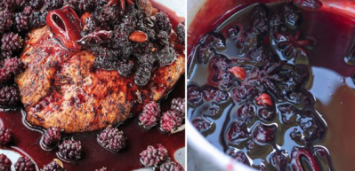 Kahvaltıda kara dut şerbeti i&ccedil;erseniz...