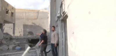 Halep'te faciadan d&ouml;n&uuml;ld&uuml;!