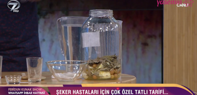 Kandaki şekeri d&uuml;ş&uuml;ren doğal sirke