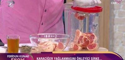 Karaciğer yağlanmasını &ouml;nleyen sirke tarifi
