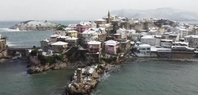 "Karadeniz'in incisi" Amasra'dan mest eden g&ouml;r&uuml;nt&uuml;ler