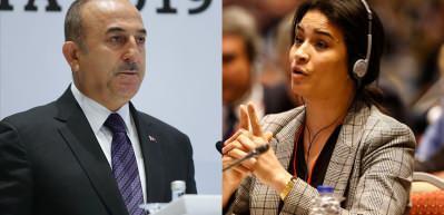 Kardashian'ın s&ouml;zde soykırım s&ouml;zleri, akıllara &Ccedil;avuşoğlu'nun efsane konuşmasını getirdi!