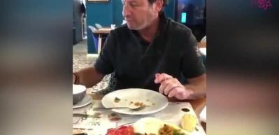 Kaya &Ccedil;ilingiroğlu yemek yemeği abarttı!