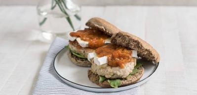 Kayısılı ve hindili burger tarifi