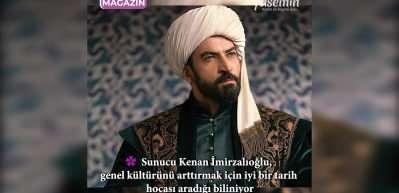 Kenan İmirzalıoğlu'nun tarihe olan ilgisi arttı!